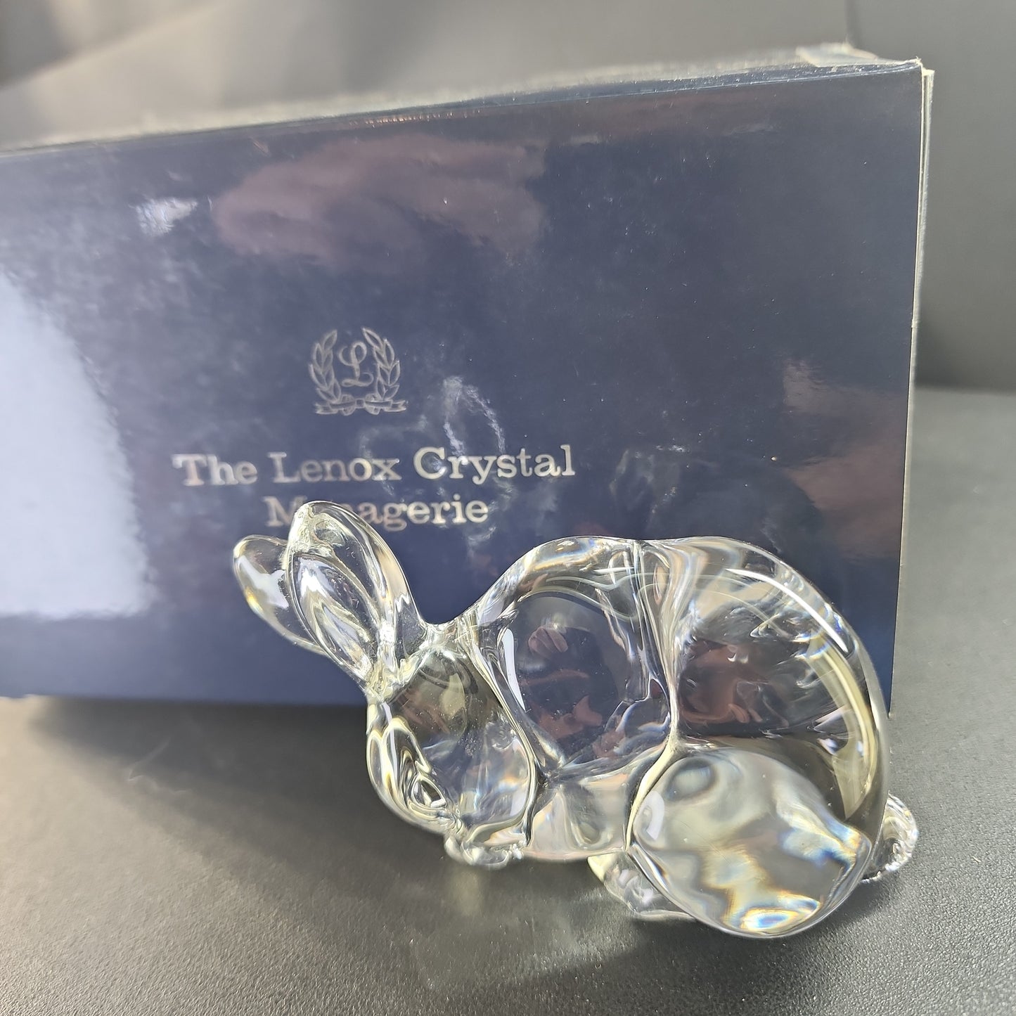 Lenox Lead crystal Menagerie Rabbit