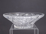 Hand cut glass bowl 12" - O'Rourke crystal awards & gifts abp cut glass