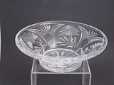 Hand cut glass bowl 12" - O'Rourke crystal awards & gifts abp cut glass
