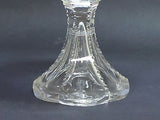 American Brilliant Period Cut Glass compote, Antique - O'Rourke crystal awards & gifts abp cut glass