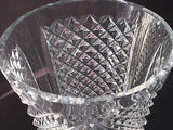 Hand cut glass vase, 24% lead crystal Great gift or award customize - O'Rourke crystal awards & gifts abp cut glass