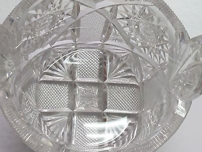 ABP cut glass ice tub Antique crystal Made in USA ABP - O'Rourke crystal awards & gifts abp cut glass