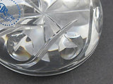 Hand Cut Glass paperweight 24% lead crystal - O'Rourke crystal awards & gifts abp cut glass