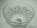 Cut glass  wine stemware Hand cut - O'Rourke crystal awards & gifts abp cut glass