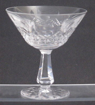 Signed Waterford Hand Cut glass KENMARE dessert champagne - O'Rourke crystal awards & gifts abp cut glass