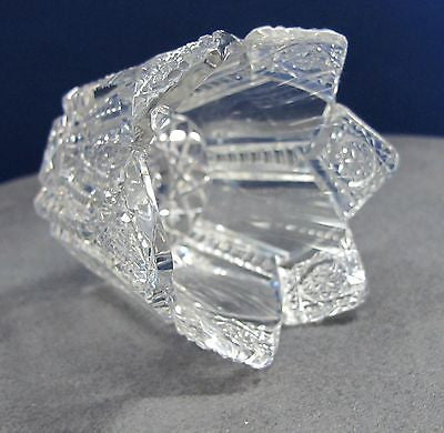 American Brilliant Period Cut Glass Tuetonic want to be votive Hawkes RECYCLE - O'Rourke crystal awards & gifts abp cut glass