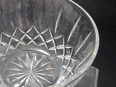 Hand cut lead  Crystal bowl, Can be customized glass - O'Rourke crystal awards & gifts abp cut glass