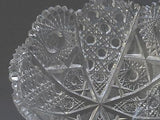 American Brilliant Period hand Cut Glass bowl / tub - O'Rourke crystal awards & gifts abp cut glass