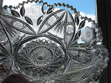 American Brilliant Period hand Cut Glass Antique  bowl ABP, Wedding gift - O'Rourke crystal awards & gifts abp cut glass