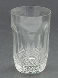 Vintage Cut Glass tumblers crosscut and facet 4 piece set - O'Rourke crystal awards & gifts abp cut glass