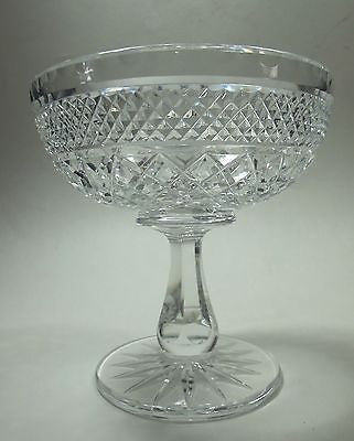 Hand Cut glass compote candy dish good quality – O'Rourke Crystal ...