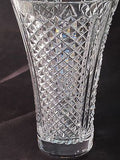 Hand cut glass vase, 24% lead crystal Great gift or award customize - O'Rourke crystal awards & gifts abp cut glass