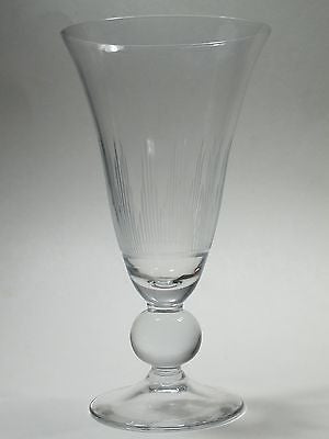 Val st Lambert Hand Cut glass beverage  goblet Sylvia - O'Rourke crystal awards & gifts abp cut glass