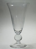 Val st Lambert Hand Cut glass beverage  goblet Sylvia - O'Rourke crystal awards & gifts abp cut glass