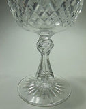 Cut glass  wine stemware Hand cut - O'Rourke crystal awards & gifts abp cut glass