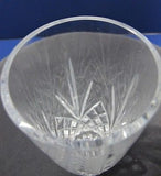 Signed Lenox chesapeake glass Crystal sm. vase Made in USA - O'Rourke crystal awards & gifts abp cut glass