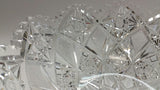 Signed Hawkes American Brilliant Period hand Cut mouth blown blank bowl - O'Rourke crystal awards & gifts abp cut glass