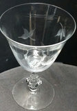 Bryce Autumn goblet Crystal - O'Rourke crystal awards & gifts abp cut glass