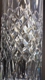 Hand cut crystal vase 17" high hand polished - O'Rourke crystal awards & gifts abp cut glass