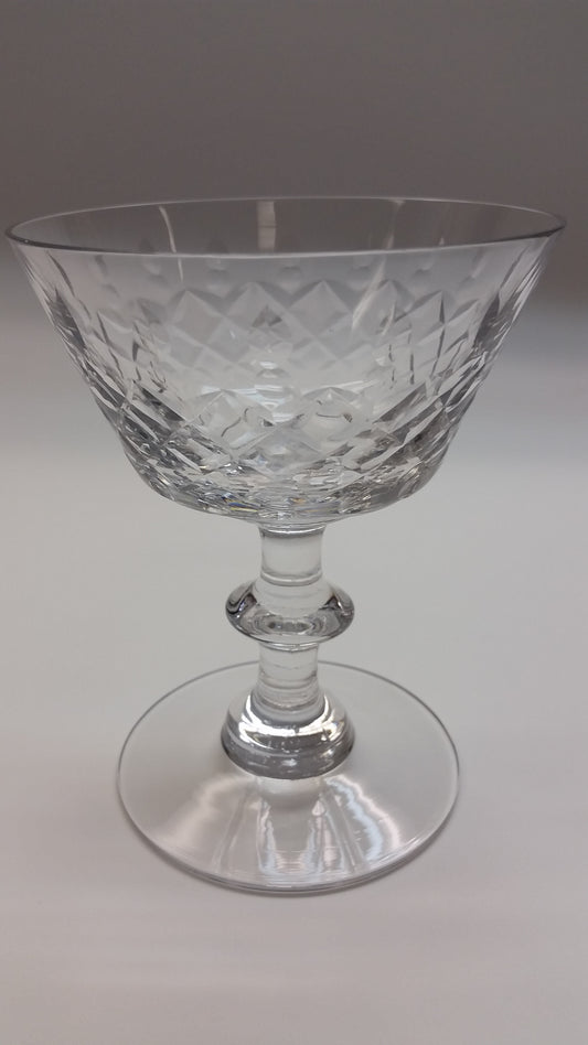Heisey Maryland cut glass Dessert  stemware - O'Rourke crystal awards & gifts abp cut glass