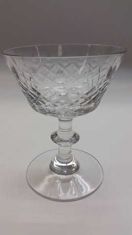 Heisey Maryland cut glass Dessert  stemware - O'Rourke crystal awards & gifts abp cut glass