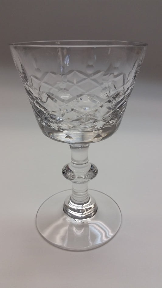 Heisey Maryland cut glass SHERBERT stemware - O'Rourke crystal awards & gifts abp cut glass