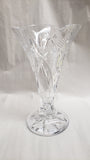 Signed Waterford cut glass Flared Vase vid 147