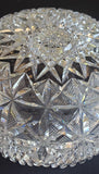 ABP Hawkes bowl hand cut glass mouth blown Blank