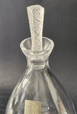 Lalique signed glass decater
