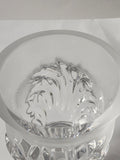 Lalique signed glass St Cloud vase