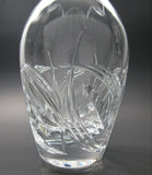 Cut glass carafe / vase 24% lead crystal - O'Rourke crystal awards & gifts abp cut glass