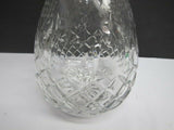 Rogaska signed Hand Cut glass decanter Queen 24% lead crystal - O'Rourke crystal awards & gifts abp cut glass