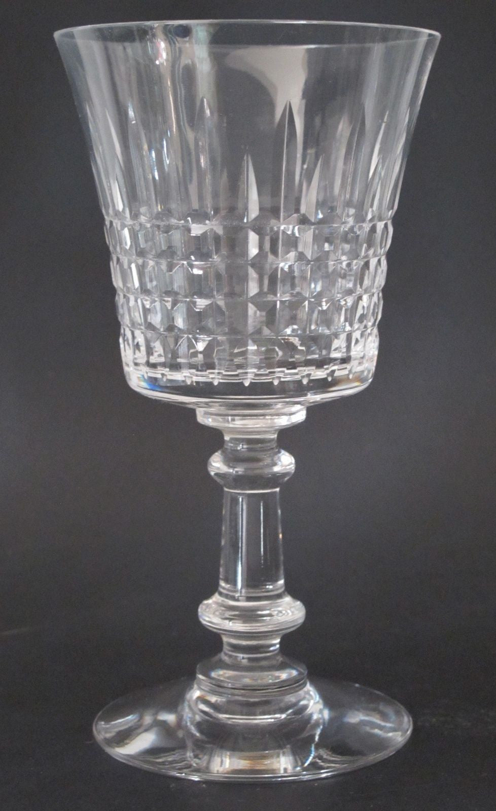Cut glass water goblet vsl ? - O'Rourke crystal awards & gifts abp cut glass