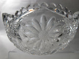 American Brilliant Period hand Cut Glass bowl ABP antique Anderson? - O'Rourke crystal awards & gifts abp cut glass