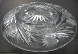 American Brilliant Period hand Cut Glass chip n dip N - O'Rourke crystal awards & gifts abp cut glass