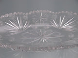 American Brilliant Period hand Cut Glass  celery - O'Rourke crystal awards & gifts abp cut glass