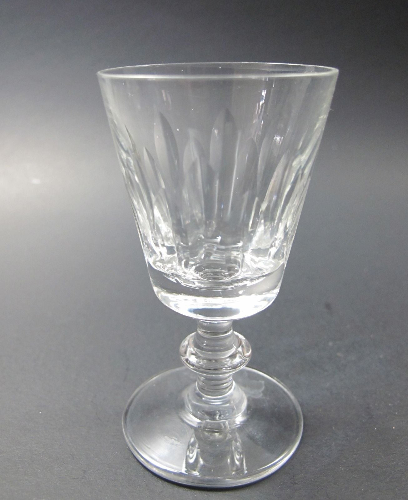 Liquor glass  Hand cut 4 piece old - O'Rourke crystal awards & gifts abp cut glass