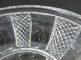 Hand Cut glass bowl HAND POLISHED crystal signed - O'Rourke crystal awards & gifts abp cut glass