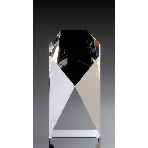 Commemorative Optical Glass Tower Medium Award - O'Rourke crystal awards & gifts abp cut glass