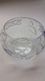 Hand cut lead crystal bowl, Celtic knot Can be customized ,glass, Shamrocks - O'Rourke crystal awards & gifts abp cut glass