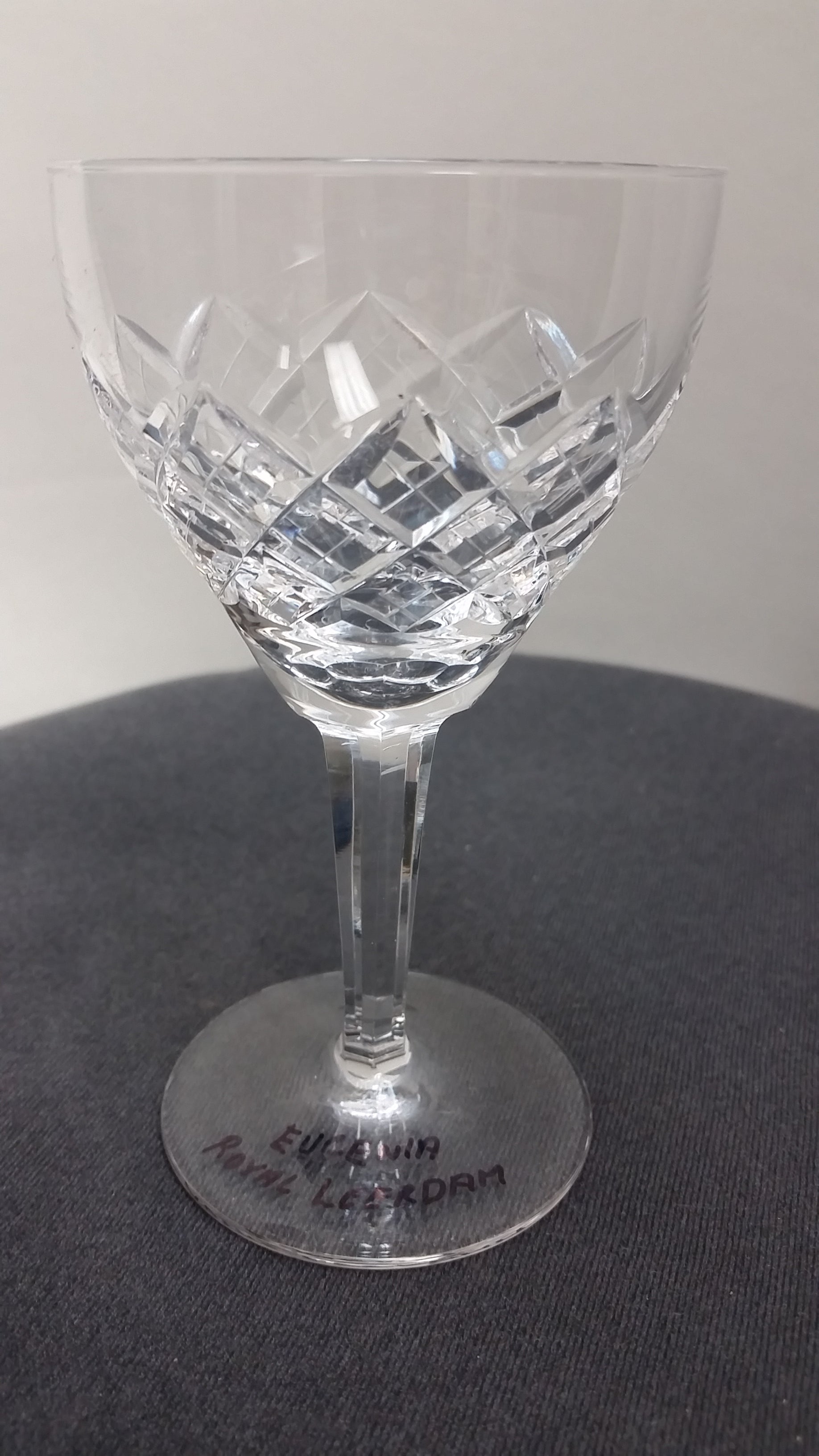 Eugenia Royal Leerdam wine glasses - O'Rourke crystal awards & gifts abp cut glass
