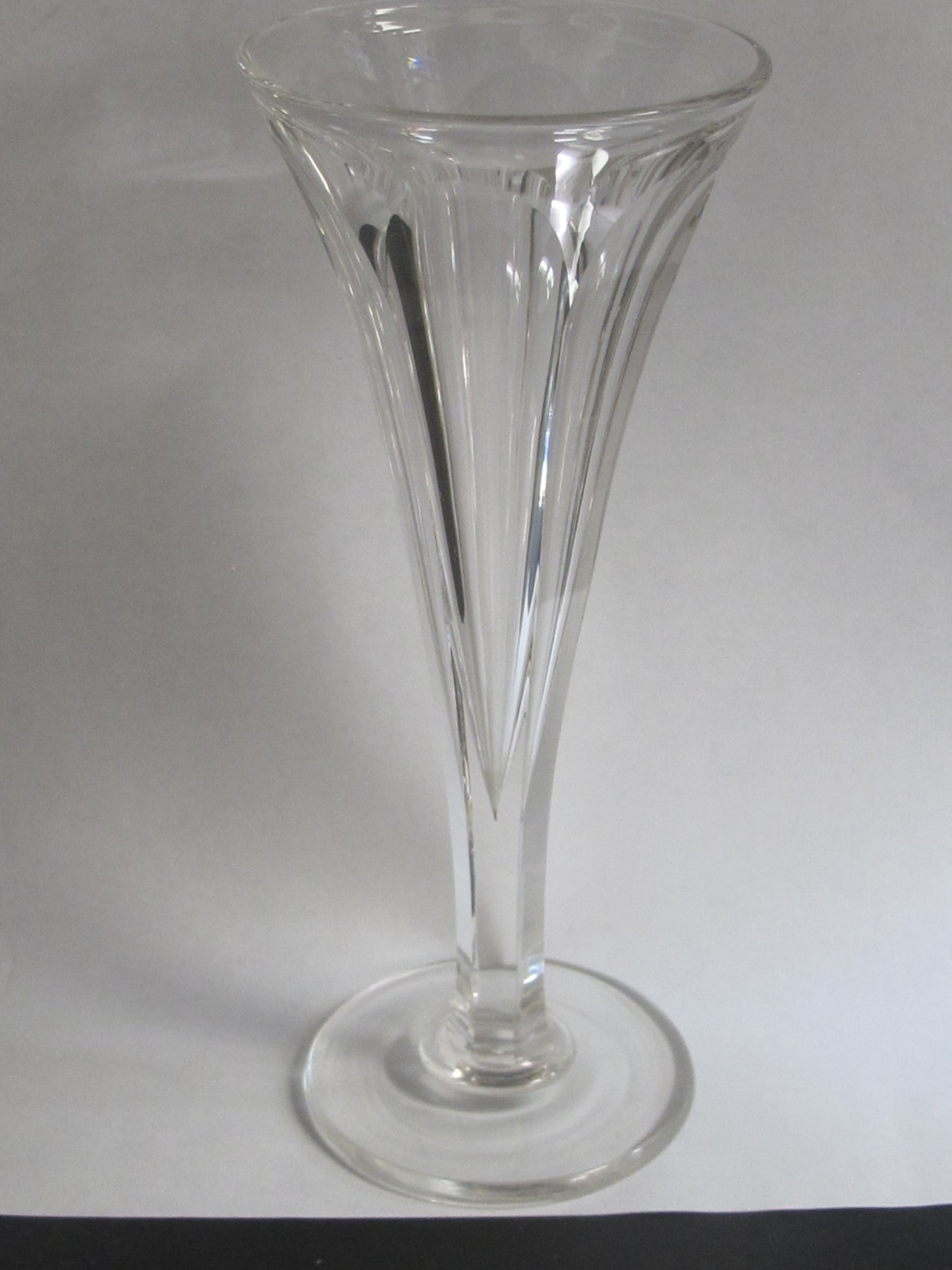 Early Cut glass vase antique