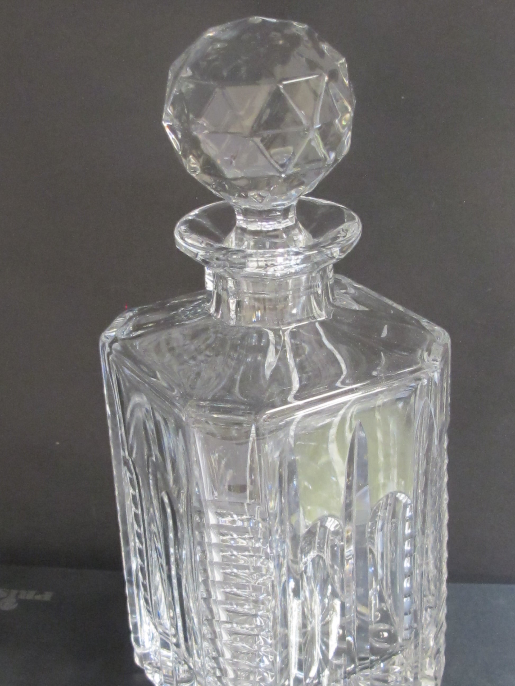 Hand Cut glass cookie jar with lid – O'Rourke Crystal Awards & Gifts