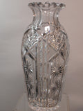 ABP cut glass vase antique