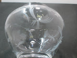 Cut Glass Crystantenum vase Lenox USA crystal Signed