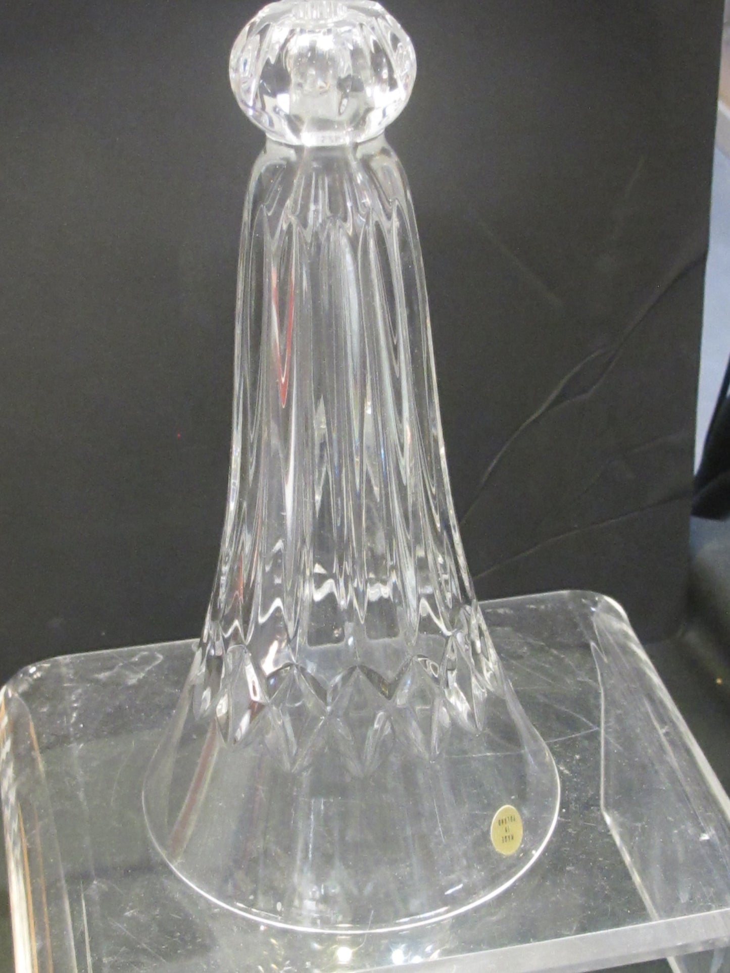 Hand Cut Glass lamp part crystal