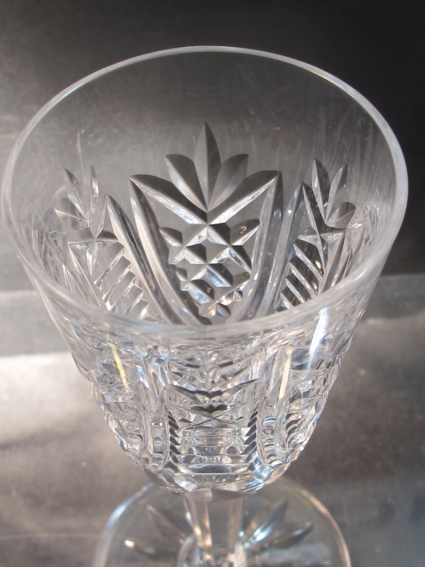 Signed Waterford CUT GLASS Clare Sherry crystal Ireland
