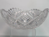 ABP cut glass bowl American brilliant blown blank Hand polished