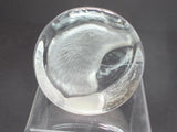 Crystal Eagle head paperweight