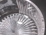 Drumthwacket Lenox Cut glass etched bowl Crystal